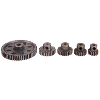 

5pcsSet Differential Main Metal Spur Motor Gear RC Toys Part for HSP Truck