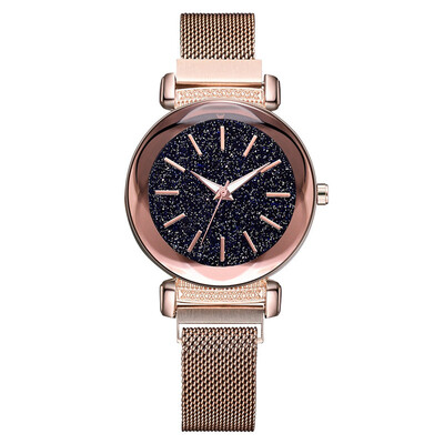 

Womens Watches Best Sellers Montre Femme Relogio Feminino Kol Saati Zegarki Damskie Star Dial Quartz Mesh With Magnetic