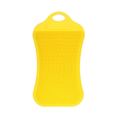 

Gobestart 1Pc Silicone Dish Washing Sponge Scrubber Kitchen Cleaning Antibacterial Tool BU