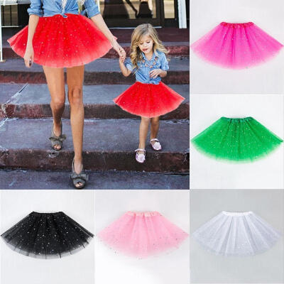 

Mother Daughter Matching Women Girl Ballet Tutu Mini Gauze Party Princess Skirt