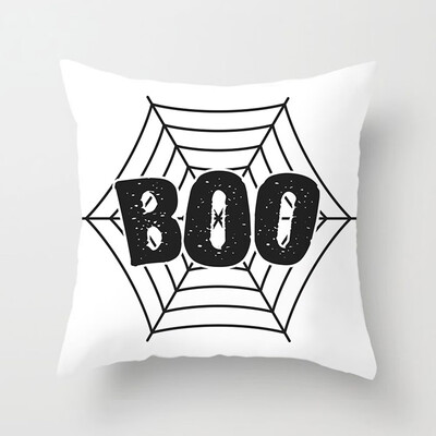 

18&39&39 New Halloween Pillowcase Ghost Witch Pumpkin Cushion Cover Skull Throw Pillow Case Decor