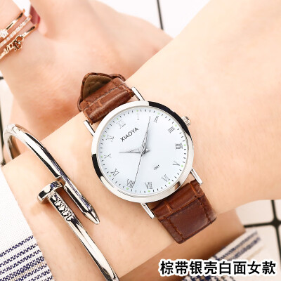 

Womens watch waterproof fashion 2019 new trend student leisure couple watch Korean version of simple atmospheric womens watch