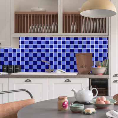 

Toponeto Bathroom Kitchen Waterproof Self-Adhesive Stickers Mosaic Tile Sticker