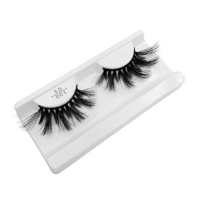 

1pair 3D Mink False Eyelashes Thick Long Extension Fake Lashes Makeup Tool