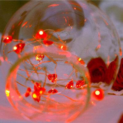 

〖Follure〗Home Decoration Love 30 LED Battery Copper Wire Lamp String