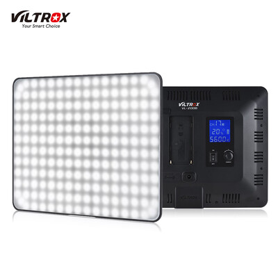 

Viltrox VL-200B Professional Ultra-thin 5600K Mono-Color LED Video Light Photography Fill Light Adjustable Brightness Max Brightne
