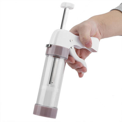 

Greensen Biscuit Maker Cookie Press Machine Piping Nozzles Gun Home Decorating Cake Set