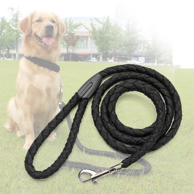 

Nylon Dog Leash 5ft Long Walking Dog Rope Metal Clasp Dog Chain Traction Rope for Medium Dog Training Walking Outside