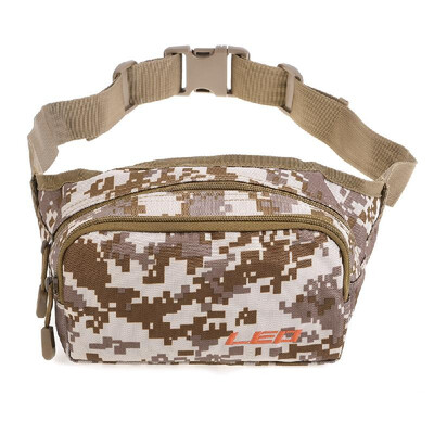 

Outdoor Waist Fanny Pack Two Layer Fishing Tackle Waist Bag Fishing Lure Accessories Storage Bag Camping Hiking Hunting