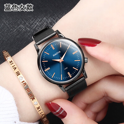 

Mens watch waterproof fashion Korean version of the simple casual luminous female form student male table non-mechanical wat