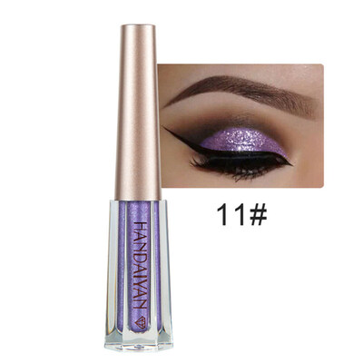 

HANDAIYAN Shiny Metal Pearlescent Liquid Eyeshadow Glitter Waterproof Eyeliner