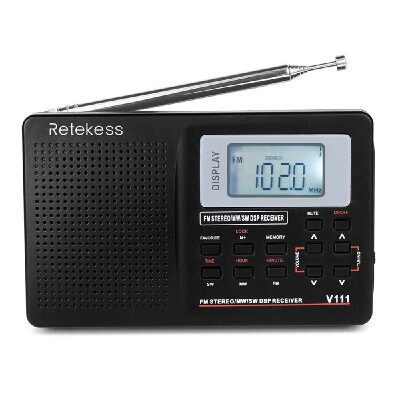 

Retekess MWFMSW Stereo Radio 9KHz Pocket World Band Digital Tuning Radio Mini DSP Receiver Outdoor Radio w Earphone Lanyard 13