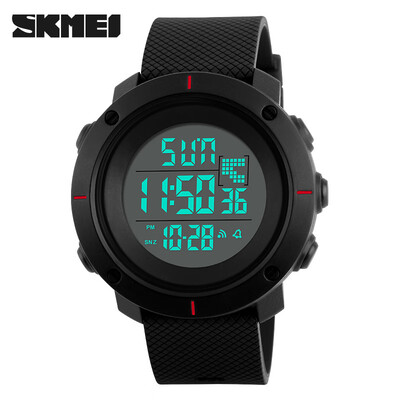 

SKMEI Men Sport Watch Countdown Digital Watches Double Time Alarm Waterproof Fahsion Wristwatches Clock 1213
