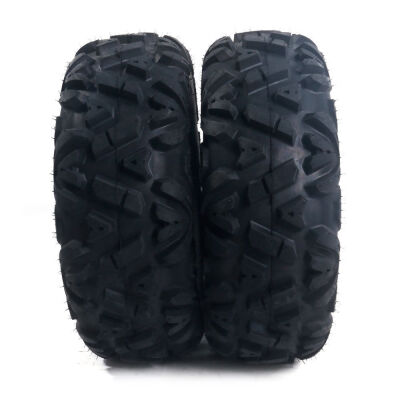 

Ktaxon 2pcs Rear 26x11-14 ATV UTV AT Tires 6 PR A033 Max PSI28 26x11-14