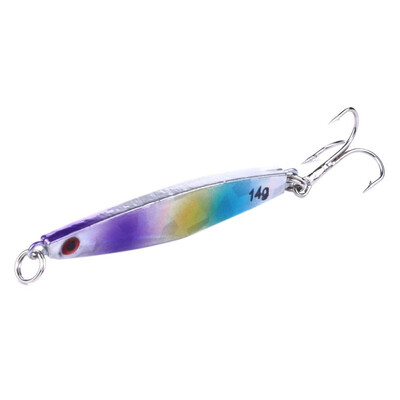 

New Hot 3D Mini Artificial Bait Printed False Fish Shape Reusable Metal Lure Fishing Lure