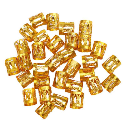

100pcsBag Colorful Hair Braiding Beads Rings Hair Styling Decoration Tools