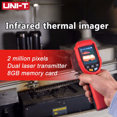 

UNI-T UTi80 Thermal Imaging Camera Infrared Thermometer Imager -30 to 400 Degree 4800 pixels High Resolution Color Screen