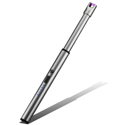 

Electric Arc Lighter USB Rechargeable Portable Flameless Electronic Lighters Long Safety Switch & Splash & Wind Proof for Candles
