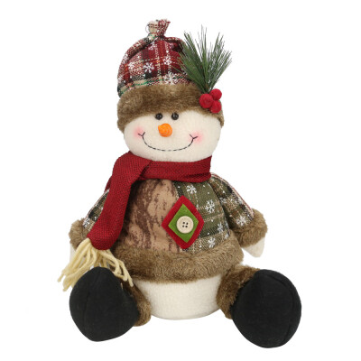 

Tailored Christmas Gift Santa Claus Snowman Ornament Festival Party Xmas Table Decor Doll