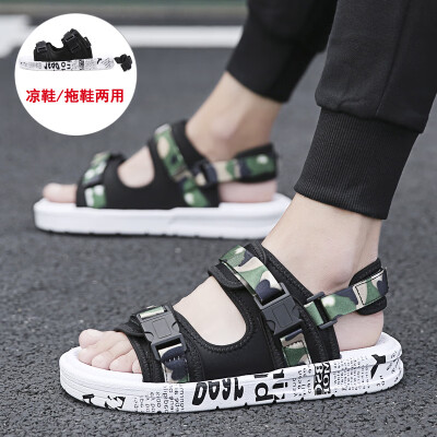 

Sandals mens summer sandals slippers Korean version leisure summer personality fashion sandals sandals
