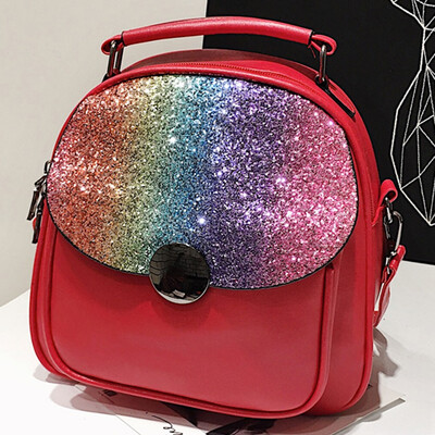 

Tailored Fashion Women Sequined Shoulder Bag Messenger Bag Travel Bag Student Bag