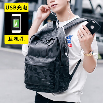 

Mens Shoulder Bag Mens Leisure Travel Backpack Computer Bag Korean version of high school studentsschoolbag Mens fashion bag