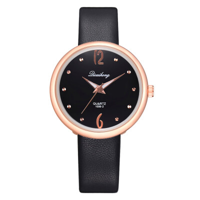 

Ladies Watch With Leather Casual Watches Vintage Wristwatch Minimalist Watch Women Simple Relogio Feminino Esportivo Gift &Ff