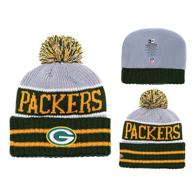 

NFL Football League Packers Green Bay Packers New Era Innocent Knitted Wool Baseball Cap