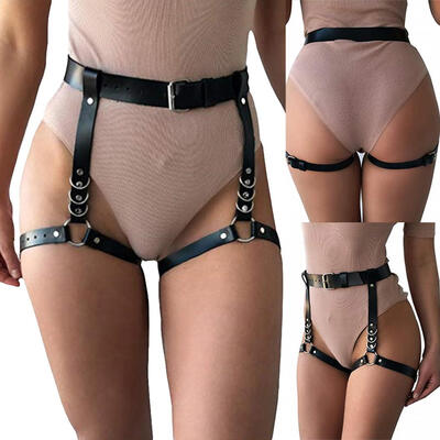 

Fashion Faux Leather Waistband Women Party Dress Performance Belt Sexy Gift