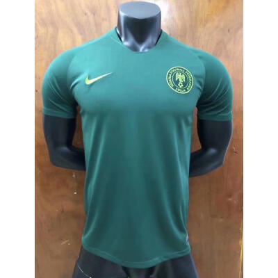 

Football FIFA World Cup Russia 2018 Mens Short Sleeve T-Shirt Nigeria Team The Same Paragraph Jersey