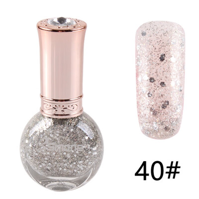 

12ml Nail Polish Fast Dry Pure Color Series Nail Art Polish Matte Nail Manicure