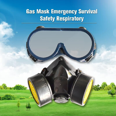 

Gas mask spray paint chemical pesticide special dust protection mask fire escape protective mask wholesale Anti-virus without gl