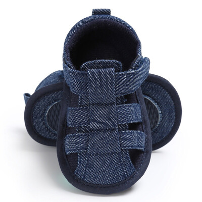 

2017 new Baby Summer Boys fashion Canvas sandals Sneakers Infant shoes 0-18  baby sandals