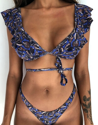 

Womens Padded Push-up Bikini Bra Set Swimsuit Bathing Suit Swimwear Beachwear