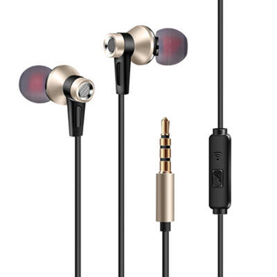 

In-ear Earphones 35mm Stereo Wired Control Music Universal Subwoofer Earbuds Earplug With Mic For Phone Samsung Xiaomi