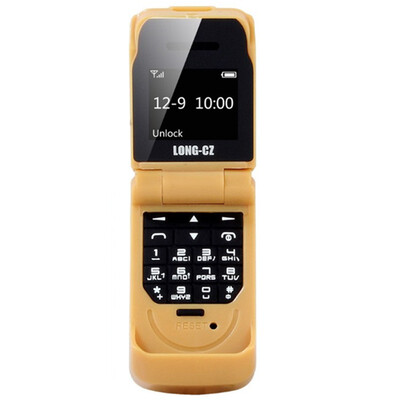 

Smallest flip cellphones headset wireless bluetooth dialer handsfree BT music FM Radio SOS mini kid children small mobile phones