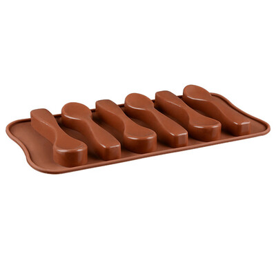 

Siaonvr Silicone Spoon Baking Mold Chocolate Biscuit Candy Jelly DIY Mold Baking Tool