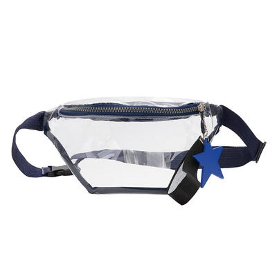 

Fashion PVC Transparent Fanny Pack Women Waist Bags Shoulder Messenger Bags