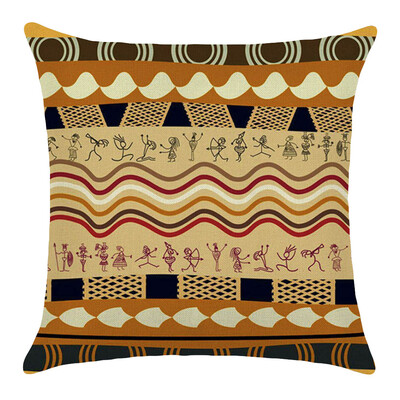 

Vintage Delicate Mural Style Home Sofa Decor Throw Cushion Car Pillow Case