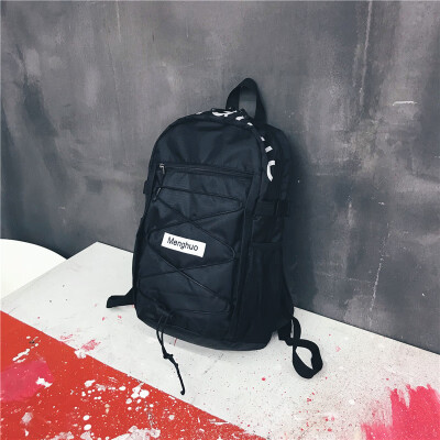

Schoolbag mens shoulder bag academic rainproof light sports leisure backpack tide high school student schoolbag