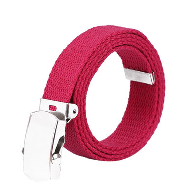 

Canvas Belt Gold Buckle Children Baby Boy Girl Adjustable Metal Buckle Canvas Belt Waistband Apparel Accessories