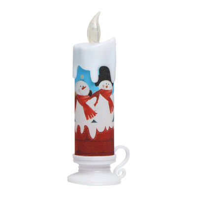 

〖Follure〗Christmas Candle Electronic LED New Year Colorful Romantic Light Decor For Party