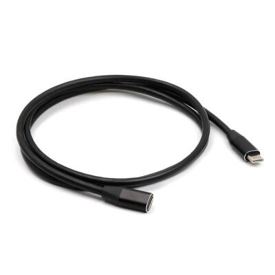

Type C USB 31 Male to USB-C Female Extension Data Cable Extender Cord 1m Black for PC TV
