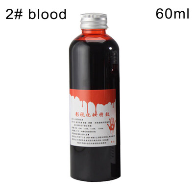 

3060ml Fake Blood Liquid Bottle Stage Prank Theatrical Vampire Cosplay Props