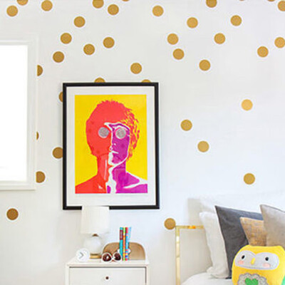 

DIY Room Dots Sticker Decoration Decals Stickers Unique Home Stylish Polka Children Wall Newest New Kids
