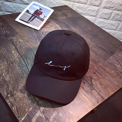

Hat girl spring&summer new letter embroidery curved brim baseball hat trendsetter Korean casual versatile sun visor cap man