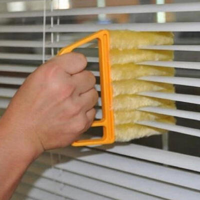 

Microfibre Venetian Blind Brush Window Air Conditioner Duster Dirt Clean Cleaner