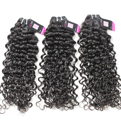 

Superior Grade mix 3 or 4 bundles Brazilian Italian Curly Virgin Human Hair Extensions