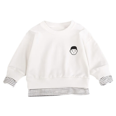 

Toddler Kids Baby Girl Boy Long Sleeve Cartoon Sweatshirt Casual Shirt Pullover Tops