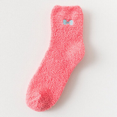 

1 Pair Ladies Winter Warm Soft Fluffy Bed Socks Lounge Slipper Fleece Sock